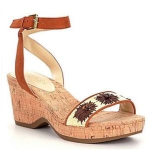 Lauren Ralph Lauren Odelia Demi Wedge Sandal